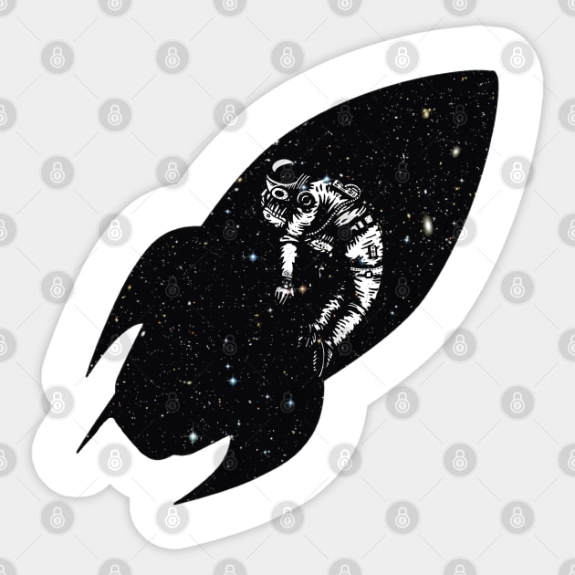 Space Astronaut Sticker by giovanniiiii